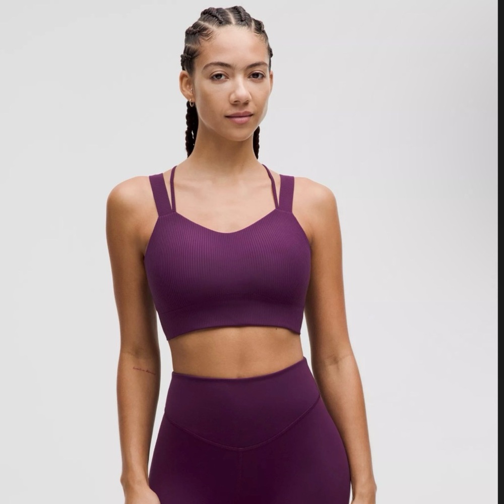 Lululemon Like a Cloud D/DD Magenta Ribbed